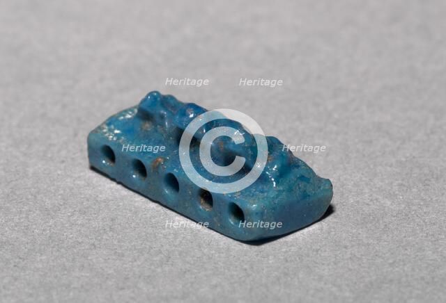 Three-Frog Bead Amulet, 1540-1069 BC. Creator: Unknown.