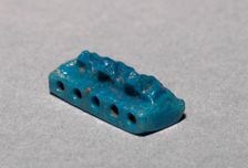 Three-Frog Bead Amulet, 1540-1069 BC. Creator: Unknown