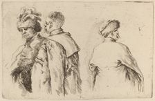 Three Hungarians. Creator: Stefano della Bella