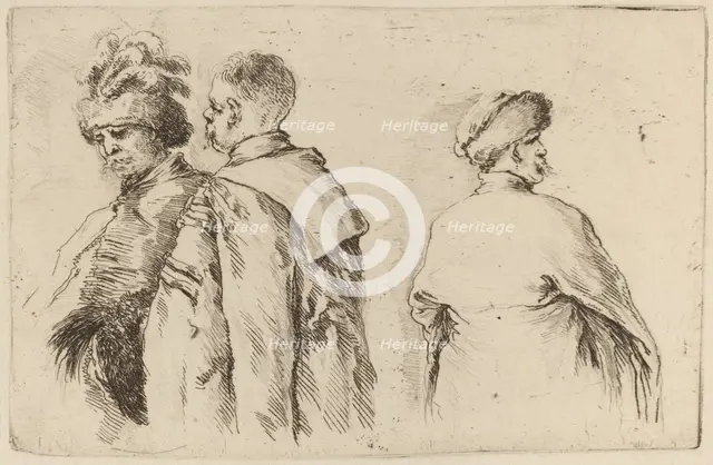 Three Hungarians. Creator: Stefano della Bella.