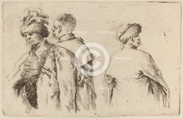 Three Hungarians. Creator: Stefano della Bella.