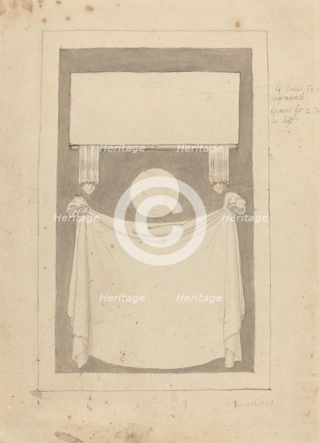Three Inscription Fields. Creator: John Flaxman.