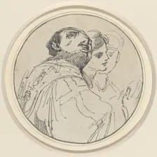 Three Oriental Heads, 1770/1775. Creator: John Hamilton Mortimer