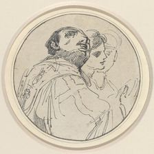 Three Oriental Heads, 1770/1775. Creator: John Hamilton Mortimer