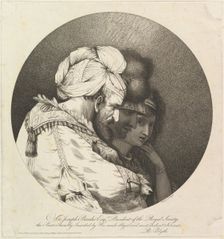 Three Oriental Heads, March 5, 1780. Creator: Robert Blyth
