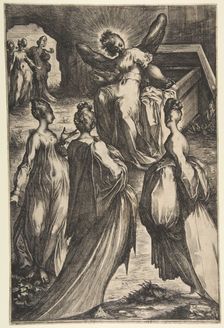 Three Marys at the Tomb. Creator: Jacques Bellange