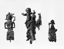 Three medieval pilgrim badges