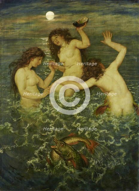 Three Mermaids, 1879.