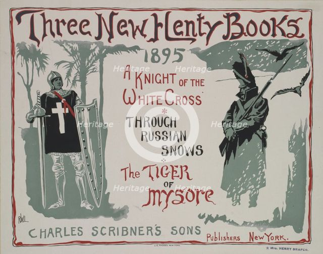 Three new Henty books, c1895 - 1911. Creator: Unknown.