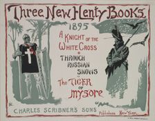 Three new Henty books, c1895 - 1911. Creator: Unknown