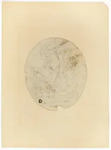 Three Nude Figures, n.d. Creator: John Brown