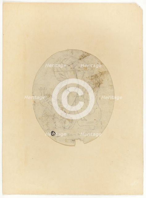 Three Nude Figures, n.d. Creator: John Brown.