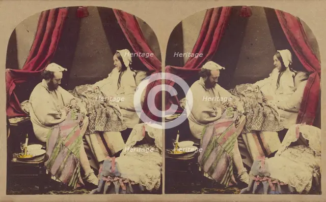 Three o'clock in the Morning. Trois heures du matin!!, about 1865. Creator: Alfred Silvester.