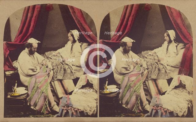Three o'clock in the Morning. Trois heures du matin!!, about 1865. Creator: Alfred Silvester.