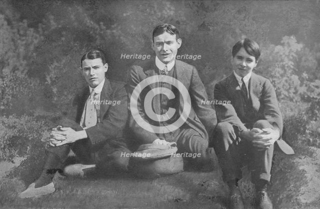 'Three Soldier Brothers', c1913, (1917). Artist: Unknown.