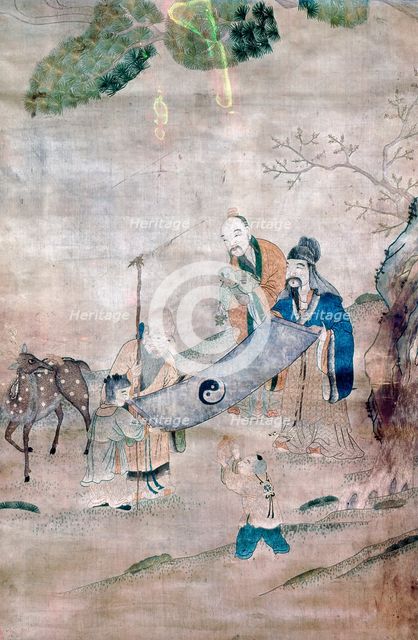 Three sages of T'ai Chi, Chinese, 17th or 18th century. Artist: Unknown