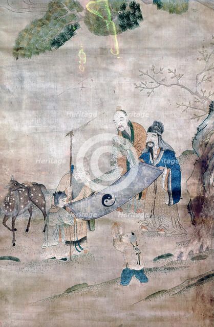 Three sages of T'ai Chi, Chinese, 17th or 18th century. Artist: Unknown