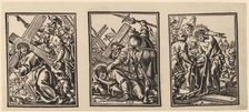Three Scenes on the Road to Calvary, c. 1649. Creator: Christoffel Jegher