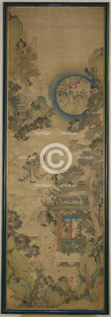 Three scenes from festivals of the twelve months, late 18th-early 19th century. Creator: Unknown.
