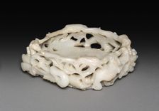 Three-Sectional Altar Group: Koro (bottom section of base), 1644-1911. Creator: Unknown
