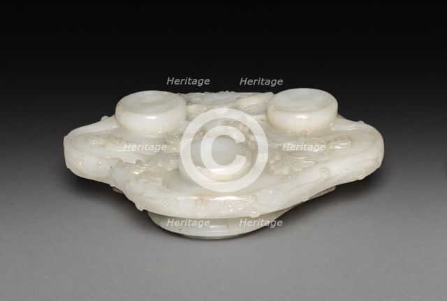 Three-Sectional Altar Group: Koro (upper section of base), 1644-1911. Creator: Unknown.