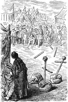 Three Sticks a Penny 1872. Creator: Gustave Doré