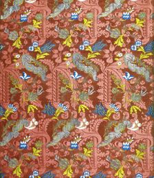 Three Panels, France, c. 1710/11. Creator: Unknown