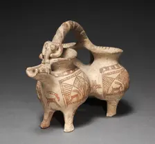 Three-Part Pitcher, c. 800-700 BC. Creator: Unknown