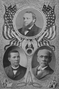 Three prominent educators and authors, 1902. Creator: Unknown