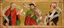 Three prophets, c 1480. Creator: Lonhy; Antoine de (active 1446-1490)