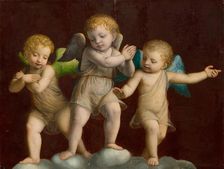 Three Putti, . Creator: Luini; Bernardino (ca. 1480-1532)