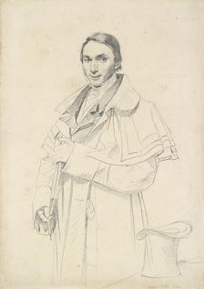 Three-quarter-length Portrait of Jean-Francois-Antoine Forest, 1823. Artist: Jean-Auguste-Dominique Ingres