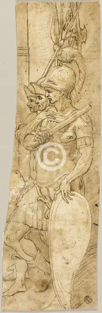 Three Roman Soldiers, n.d. Creator: Unknown.
