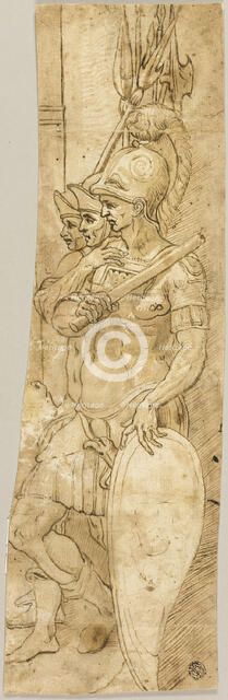 Three Roman Soldiers, n.d. Creator: Unknown.