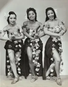 Three women, 1938. Creator: Unknown