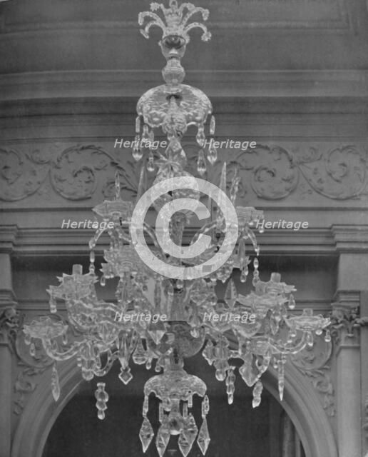 'Three-Tier Chandelier for 20 Lights c.1770', 1928. Artist: Unknown.
