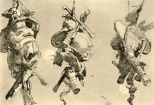 Three Trophies mid 18th century, (1928). Artist: Giovanni Battista Tiepolo