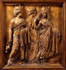 Three Tyches; The Three cities, (19th century?). Creator: Unknown