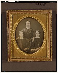 Three unidentified woman, between 1847 and 1860. Creator: James Presley Ball