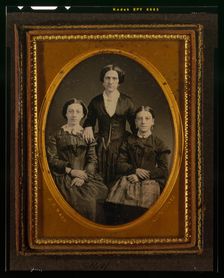 Three unidentified women, between 1847 and 1860. Creator: James Presley Ball