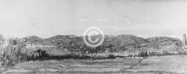 Three Views, No. 2: View near Oswego, New York, . Creator: John William Hill.