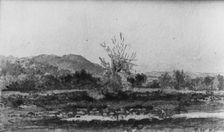 Three Views, No. 3: Mount Carmel, near New Haven, Connecticut, . Creator: John William Hill