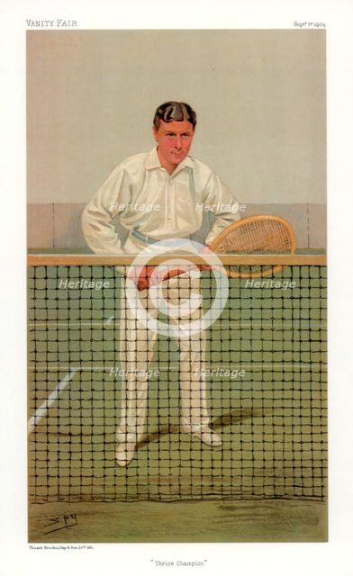 'Thrice Champion', 1904.Artist: Spy