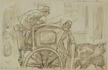Thrift, 1870/91. Creator: Charles Samuel Keene