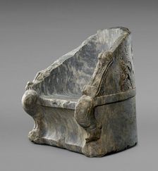Throne, 300-200 BC. Creator: Unknown