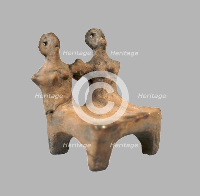 Throne Model, 3800-3600 BC. Artist: Prehistoric Russian Culture  