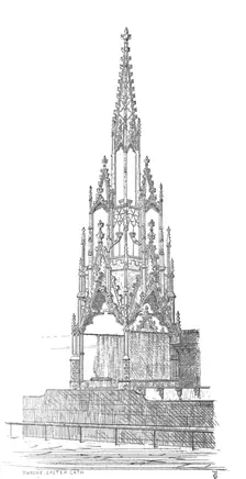 Throne - Exeter Cathedral 1847. Creator: George Truefitt