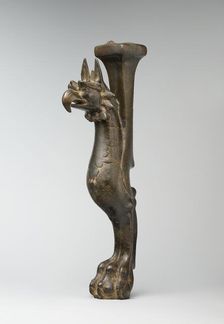 Throne Leg in the Shape of a Griffin, probably Western Iran, late 7th-early 8th century. Creator: Unknown