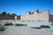Throne room, Palace of Nebuchadnezzar II, Babylon, Iraq. Creator: Vivienne Sharp