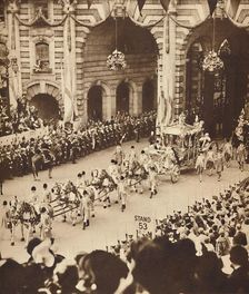Through the Admiralty Arch May 12 1937. Creator: Unknown